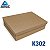 CAIXA RETANGULAR KRAFT 29,5X20X7,7CM UNIDADE - K302 - Imagem 2