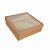 CAIXA QUADRADA COM TAMPA DE VISOR KRAFT 27X27X9CM UNIDADE - CV8 - Imagem 1