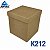 CAIXA CUBO KRAFT 11X11X12CM UNIDADE - K212 - Imagem 2