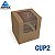 CAIXA PARA 1 CUPCAKE KRAFT 8,5X8,5X10CM UNIDADE - CUP2 - Imagem 1