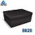 CAIXA RETANGULAR PRETA 33X24X14CM UNIDADE - BK20 - Imagem 1