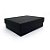 CAIXA RETANGULAR PRETA 33X24X14CM UNIDADE - BK20 - Imagem 2