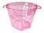 BALDE GELO SEXTAVADO ROSA TRANSPARENTE - Imagem 2