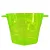 BALDE GELO SEXTAVADO VERDE FLUOR TRANSPARENTE - Imagem 1