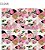 BOBINA 40CM FLORAL BORBOLETA/ROSAS 268 - Imagem 1