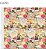 BOBINA 60CM FLORAL ROSA/TORRE EFFEL 291 - Imagem 2