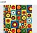 BOB 40 CASUAL CIRCULOS COLORIDOS REF297 - Imagem 1