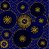 BOBINA PRES.40CM AZUL COM DOURADO 333 - Imagem 1