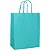 SACOLA PAPEL TURQUESA M 25X31 C/10 - Imagem 2