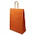 SACOLA PAPEL LARANJA M 25X31 C/10 - Imagem 2