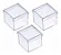 CAIXA ACRILICA 6X6 PACOTE COM 10 UNIDADES - Imagem 2