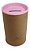 COFRE PAPELAO TAMPA ROSA BEBE C/10 UND - Imagem 1