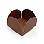 FORMA 4 PETALAS MARROM COM 50 UND - Imagem 2