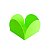 FORMA 4 PETALAS VERDE NEON C/ 50 - Imagem 1
