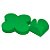 FORMA 4 PETALAS VERDE BANDEIRA C/50 UND - Imagem 1