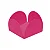 FORMA 4 PETALAS PINK C/50 UND - Imagem 2