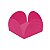 FORMA 4 PETALAS PINK C/50 - Imagem 2