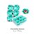 FORMA P/ DOCES VENEZA AZUL TIFFANY 40 UN - Imagem 1