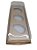 CAIXA FUNDO BRANCO/KRAFT DUPLA FACE SLIM P/ 3 MEIO OVO 150GR 330X130X70 - Imagem 2