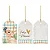 TAGS DECORATIVA PRESENTES FELIZ PASCOA 5x8 PT C/12 UN - Imagem 2