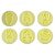 KIT CARIMBOS PASCOA BRILHANTE AMARELO 2CM - Imagem 1