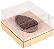 CAIXA OVO 150/250GR OFF WHITE/CARAMELO 9X16X12 UNID C4611 - Imagem 1