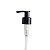 FRASCO PLASTICO PET 120ML C/VALVULA PUMP (SABONETE) 24MM PRETA - Imagem 1