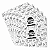 PAPEL ACOPLADO MONO BURGUER RIO BRANCO 18GR 30X38 C/400 - Imagem 1