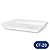 BANDEJA ISOPOR CFL020 BRANCA C/5 UNID - 30x23x3 - Imagem 1