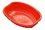 CUMBUCA OVAL BIODEGRADAVEL VERMELHA C/10 - Imagem 1