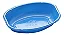 CUMBUCA OVAL BIODEGRADAVEL AZUL C/10 - Imagem 1
