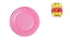 PRATO 15CM BIODEGRADAVEL REDONDO RASO ROSA CANDY C/10 - Imagem 1