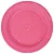 PRATO 15CM BIODEGRADAVEL REDONDO RASO ROSA C/10 - Imagem 2
