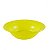 PRATO 15CM BIODEGRADAVEL REDONDO FUNDO AMARELO C/10 - Imagem 1