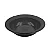 PRATO 15CM BIODEGRADAVEL REDONDO FUNDO PRETO C/10 - Imagem 1
