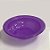 PRATO 15CM BIODEGRADAVEL REDONDO FUNDO ROXO C/10 - Imagem 1