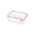 POTE HERMETICO VIDRO 640ML TP PLASTICA - Imagem 1