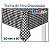 TOALHA MESA XADREZ PRETO 80X80 C/10 - Imagem 1