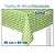 TOALHA MESA XADREZ VERDE LIMAO 80X80 C/10 - Imagem 1