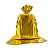 SACO PRESENTE 60X90 OURO C/25 - Imagem 1