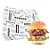 PAPEL ACOPLADO MONO FAST FOOD 40GR 40X40 C/300 - Imagem 1