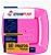 PRATO ACRIL 21CM ROSA NEON QUADRADO C/10 - Imagem 1