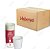 COPO PAPEL BRANCO 85ML C/50 UNI NO PACOTE - Imagem 1