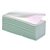PAPEL TOALHA INTERF F.DUPLA 100% - 31gm 20x21 CX C/ 1600 - Imagem 2