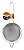 PENEIRA INOX 12CM ORIGINAL - Imagem 2