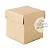 CAIXA CUBO KRAFT ACOPLADO MM224 15X15X18CM UNIDADE - Imagem 1