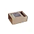 CAIXA GAVETA PARA 4 DOCES KRAFT 8X8X4CM MM225 UNIDADE - Imagem 1