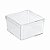 CAIXA ACRILICA TRANSPARENTE 19,6X19,6X9,5CM UNIDADE - Imagem 1