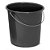 BALDE RECYCLE PRETO 10LTS COM ALCA METAL - Imagem 3