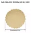 CAKE BOARD OURO REDONDO 280MM UNIDADE - Imagem 2